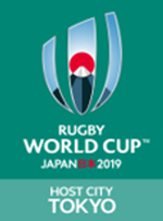 橄榄球世界杯赛2019(TM)的标志图标的图像