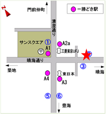 駅の案内図3
