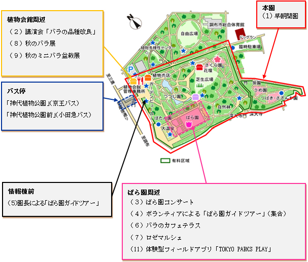 園内の地図1